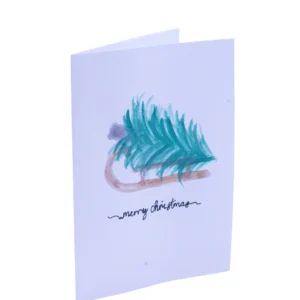 Julekort med motiv - juletræ